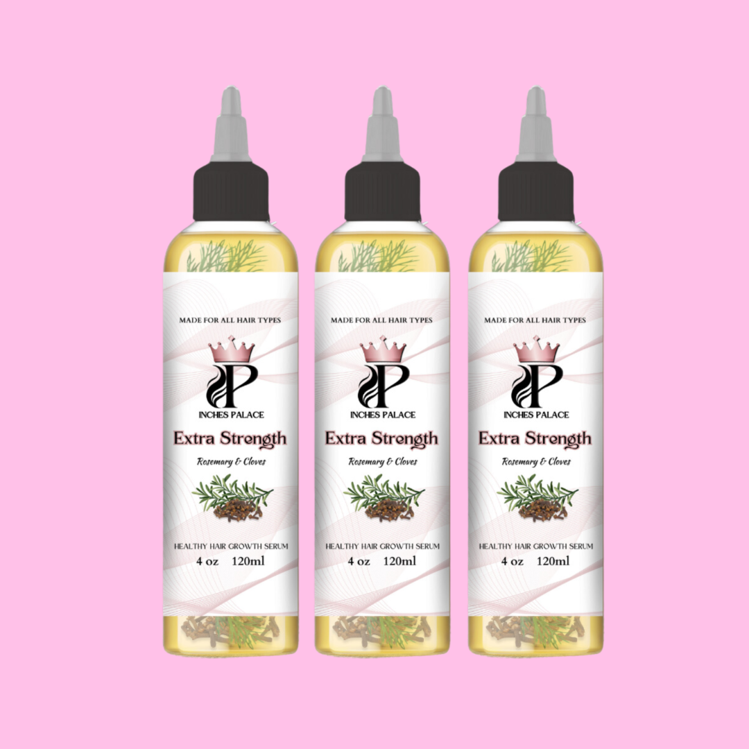 BUNDLE & SAVE - (EXTRA STRENGTH) Rosemary & Cloves Hair Growth Oil- 4oz